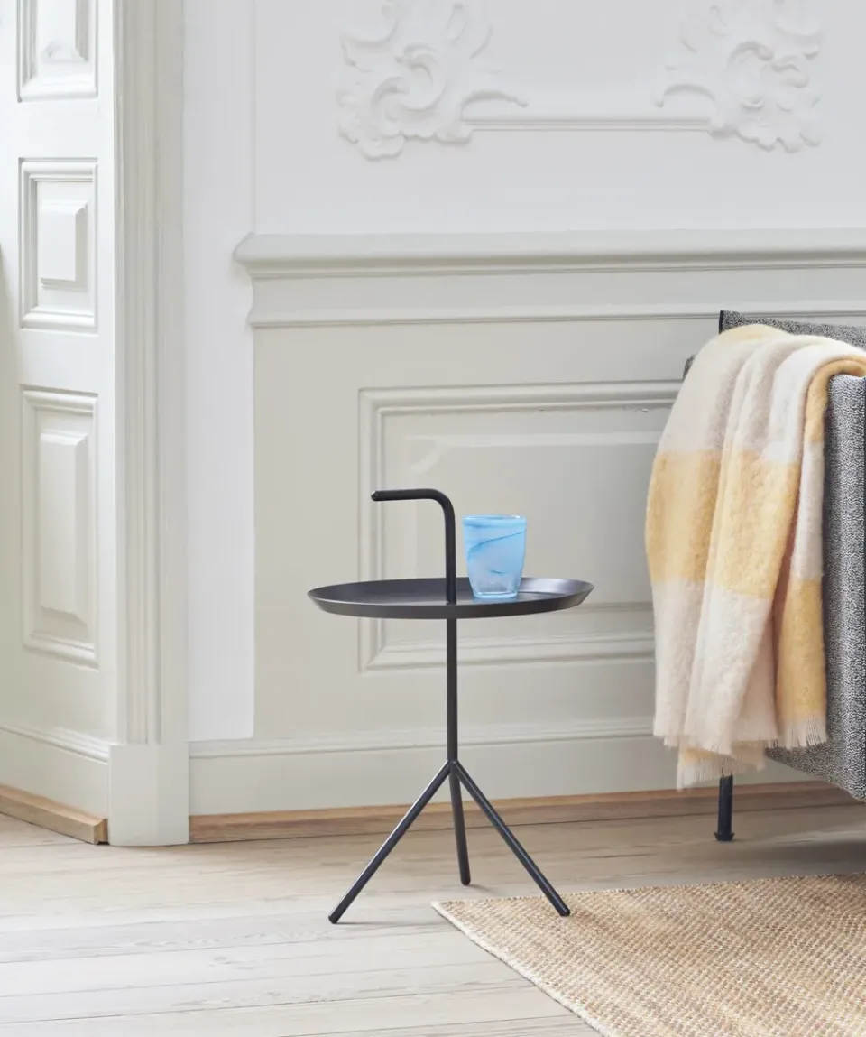 Mesa auxiliar DLM Ø38 cm, Black*HAY