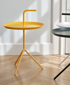 Mesa auxiliar DLM Ø38 cm, Sun yellow*HAY Hot