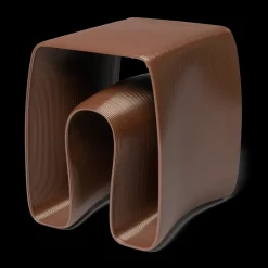 Mesa auxiliar Eel 38x40 cm, Chocolate*Ekbacken Studios Sale