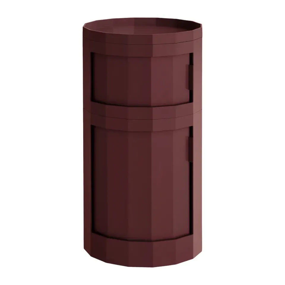 Mesa auxiliar Facet Cabinet 110 , Burgundy*HAY Online