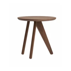 Mesa auxiliar Fin Ø40 cm, Dark smoked oak*NORR11 Hot