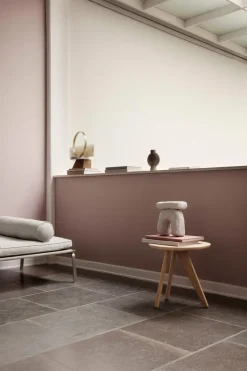 Mesa auxiliar Fin Ø40 cm, Natural oak*NORR11 Sale