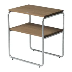 Mesa auxiliar Grythyttan, Roble aceitado - estructura galvanizada en caliente*Grythyttan Stålmöbler New