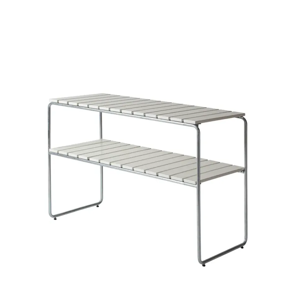 Mesa auxiliar Grythyttan, Roble lacado -estructura galvanizada en caliente*Grythyttan Stålmöbler Hot