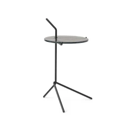 Mesa auxiliar Halten SH9, Smoked glass-warm black*&Tradition Clearance