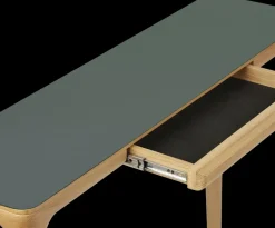 Mesa auxiliar Heart'n'Soul 120 cm, Oak-moss green*Umage Best