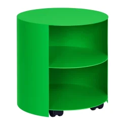 Mesa auxiliar Hide Ø38x41 cm, Pure green textured*Hem Best