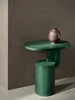 Mesa auxiliar Insert, Myrtle Green Stained*Ferm Living Outlet