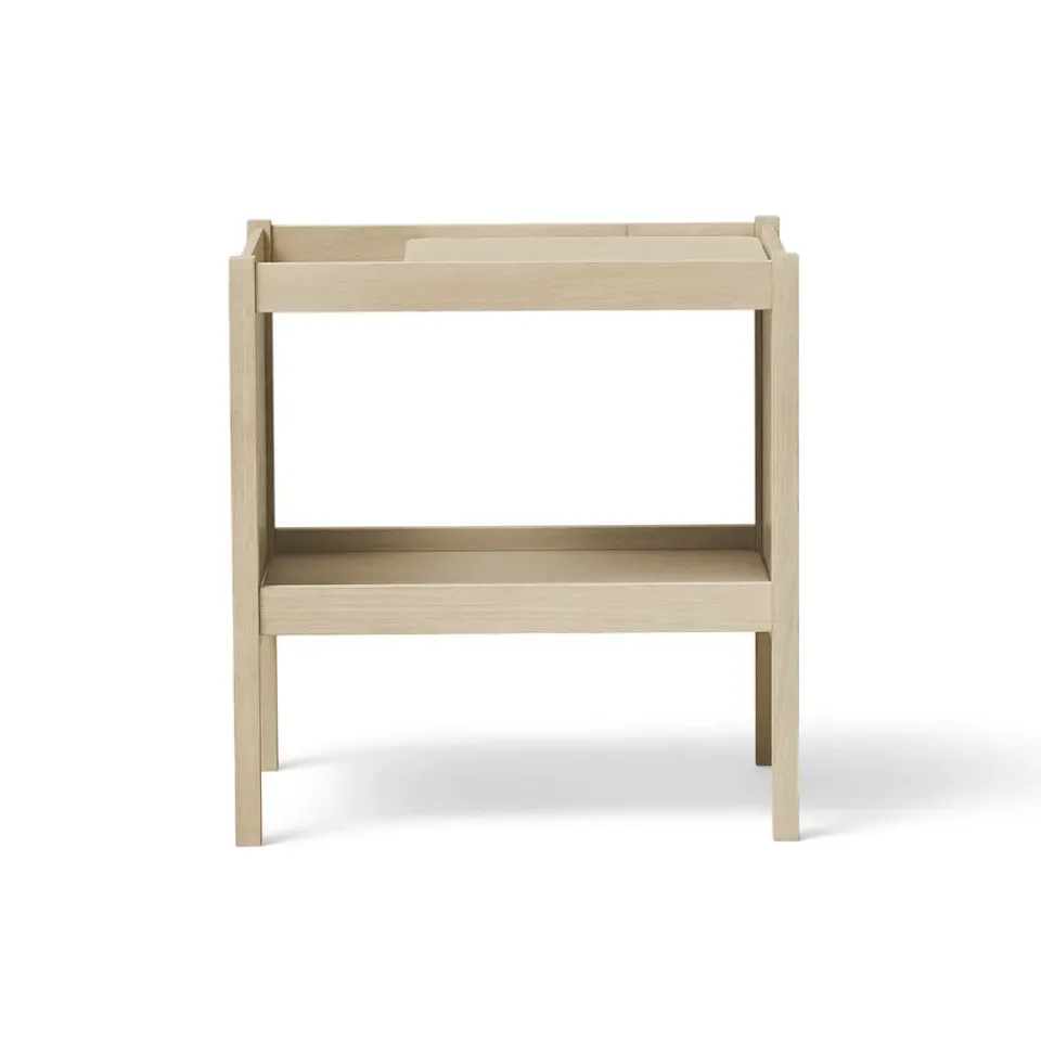Mesa auxiliar Journal 29x43 cm, Roble blanco*Form & Refine Hot