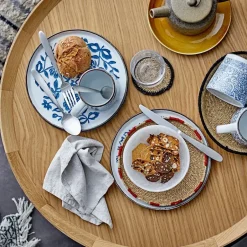 Mesa auxiliar Luana Ø74 cm, Roble*Bloomingville Online