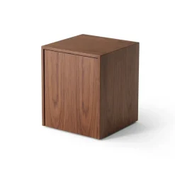 Mesa auxiliar Mass con cajón, Nogal*New Works New
