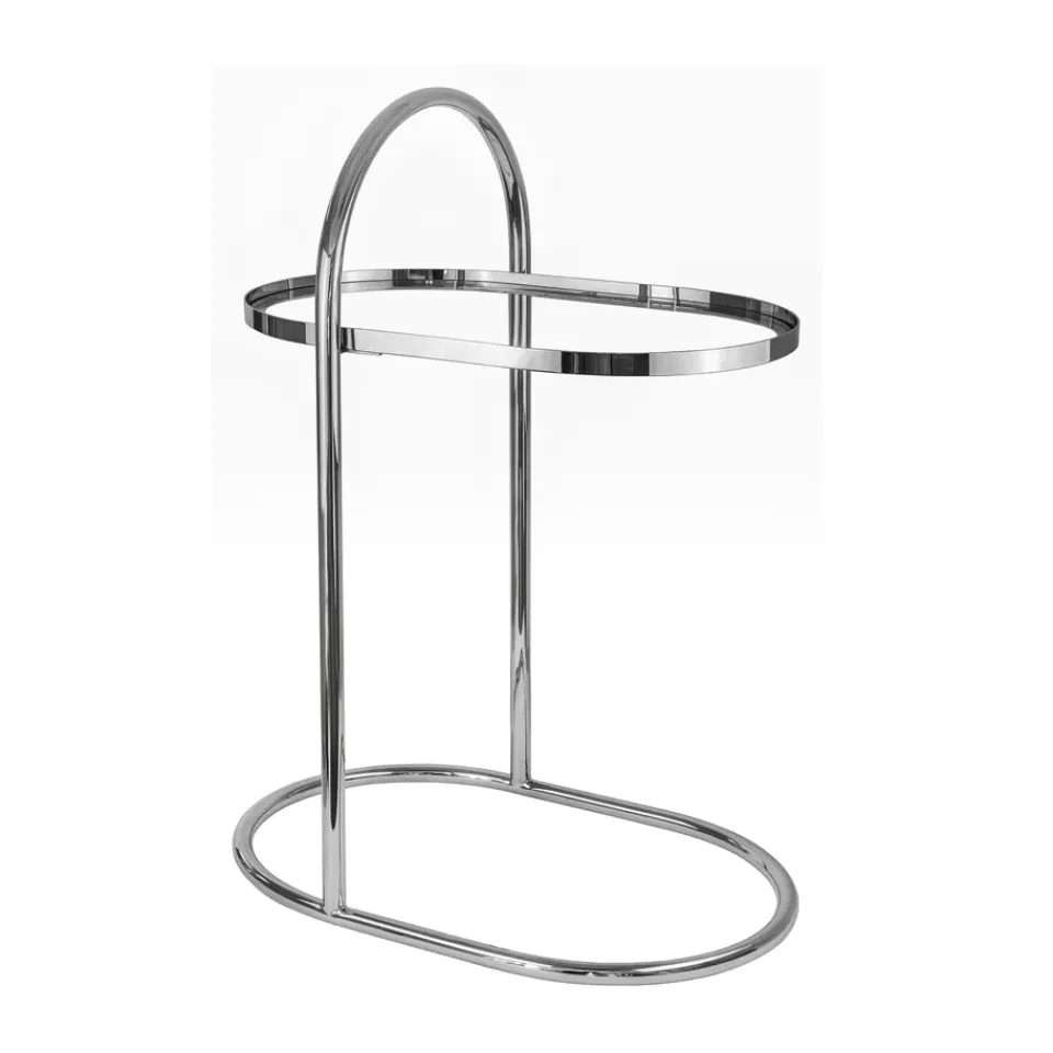 Mesa auxiliar Moves, Cromado, 34,5×51×76,5 cm*Mette Ditmer Outlet