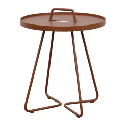 Mesa auxiliar On-the-move Ø44 cm, Desert red*Cane-line New