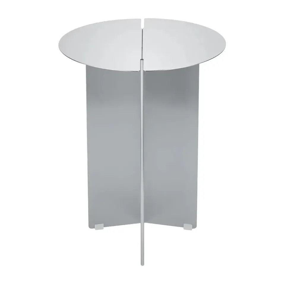 Mesa auxiliar ORU S, Ø35 cm, Acero inoxidable mate*Blomus Discount
