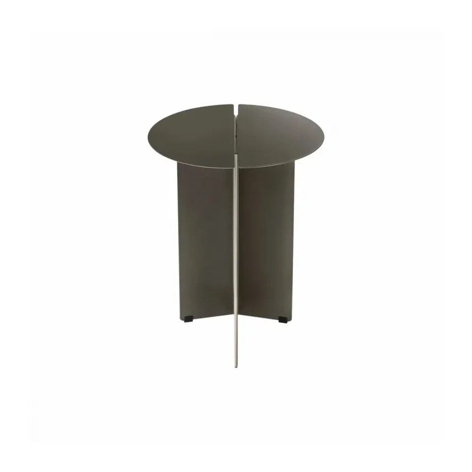 Mesa auxiliar ORU S, Ø35 cm, Burned metal*Blomus Outlet