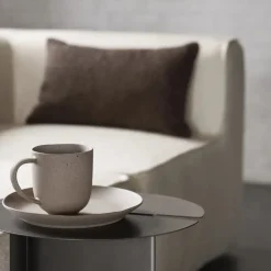 Mesa auxiliar ORU S, Ø35 cm, Burned metal*Blomus Outlet