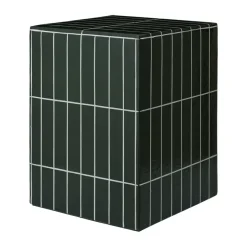Mesa auxiliar Pillar, Dark green, 32×32×42 cm*Ferm Living New