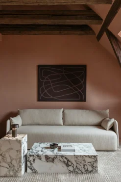 Mesa auxiliar Plinth tall 30x30x51 cm, rose*Audo Copenhagen Best