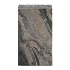 Mesa auxiliar Plinth tall 30x30x51 cm, Grey galaxy*Audo Copenhagen Sale