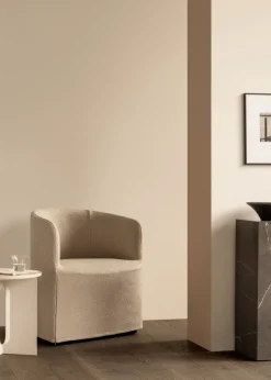 Mesa auxiliar Plinth tall 30x30x51 cm, Grey galaxy*Audo Copenhagen Sale