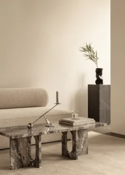 Mesa auxiliar Plinth tall 30x30x51 cm, Grey galaxy*Audo Copenhagen Sale