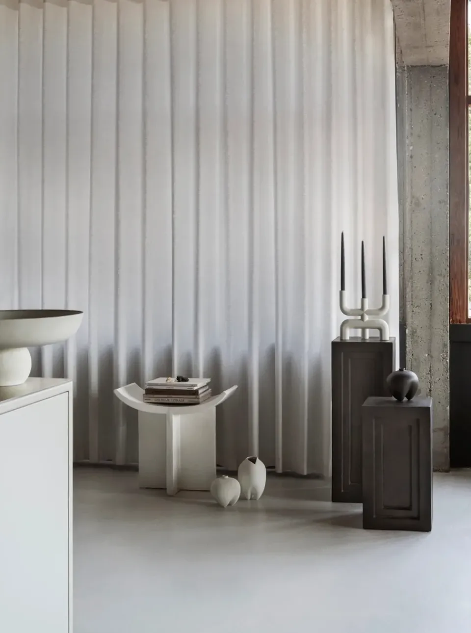 Mesa auxiliar Podium conio 55 cm, coffee*101 Copenhagen New