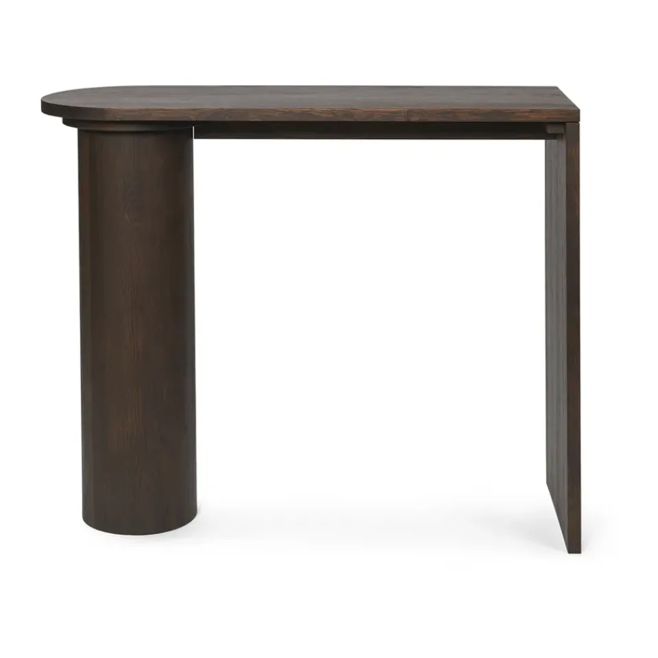Mesa auxiliar Pylo Console Table 85x36x100 cm, Roble manchado oscuro*Ferm Living Sale