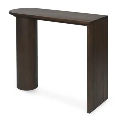 Mesa auxiliar Pylo Console Table 85x36x100 cm, Roble manchado oscuro*Ferm Living Sale