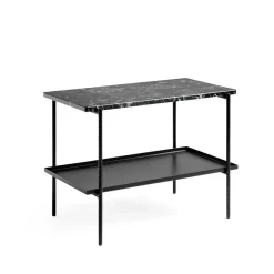 Mesa auxiliar Rebar 75x44x55 cm, Black marble-black*HAY Clearance