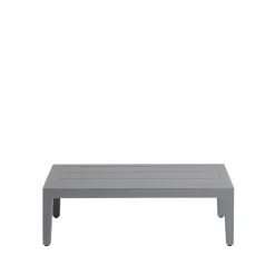 Mesa auxiliar Santander 75x43x24 cm, aluminio*1898 Clearance