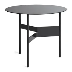 Mesa auxiliar Shim coffee table Ø54 cm, Black*HAY Clearance