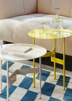 Mesa auxiliar Shim coffee table Ø45 cm, Custard*HAY Online