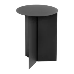 Mesa auxiliar Slit high Ø35 cm, Black*HAY Hot