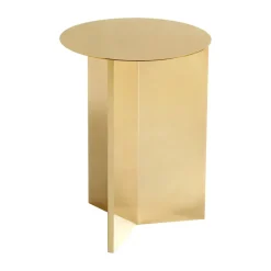 Mesa auxiliar Slit high Ø35 cm, Brass*HAY Discount