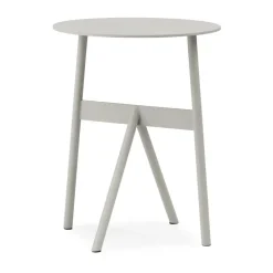 Mesa auxiliar Stock Table Ø37 cm H:46 cm, Warm Grey*Normann Copenhagen Sale