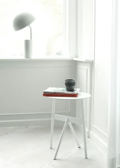 Mesa auxiliar Stock Table Ø37 cm H:46 cm, White*Normann Copenhagen Clearance