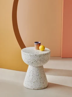 Mesa auxiliar Terrazzo Ø35 cm, Terrazo color*HKliving Hot
