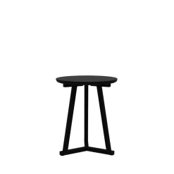 Mesa auxiliar Tripod, Black oak small 56x46 cm*Ethnicraft Hot