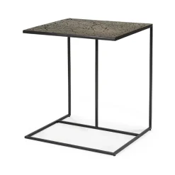 Mesa auxiliar Triptic 51x45 cm, Whiskey-Black*Ethnicraft Sale