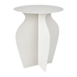 Mesa auxiliar Urna Ø35x45 cm, Rainy day grey*Broste Copenhagen Clearance