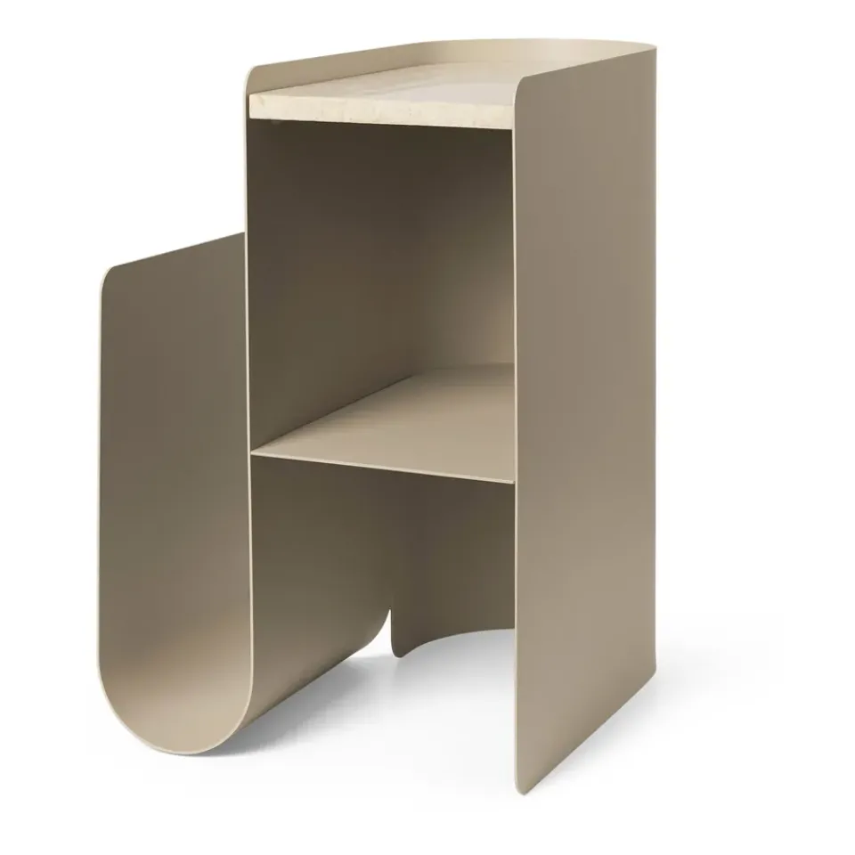 Mesa auxiliar Vault 40,2x33,4x50 cm, Cashmere*Ferm Living Online