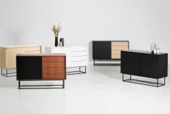 Mesa auxiliar Virka, alto 120 cm, Roble*Woud Online
