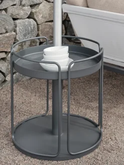 Mesa auxiliar y base para sombrilla Shady, Anthracite*Brafab Online