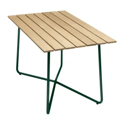Mesa B25A, Pino aceitado-verde*Grythyttan Stålmöbler