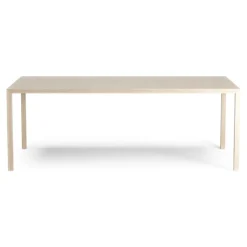 Mesa Bespoke 90x200 cm, roble pigmentado blanco*Swedese New