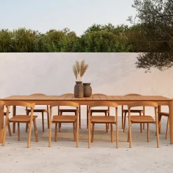 Mesa Bok outdoor teak, 162x80*Ethnicraft Online