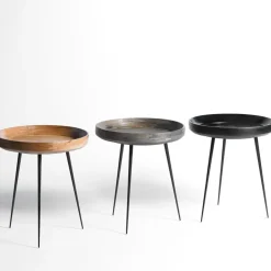 Mesa Bowl Large, mango sirka grey, base negra*Mater Best