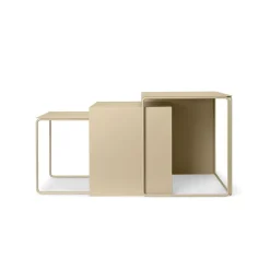 Mesa Cluster, Cashmere, 3-piezas*Ferm Living New