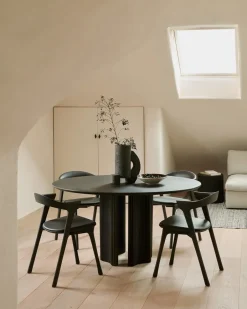 Mesa comedor Roller Max, Caoba teñida en oscuro*Ethnicraft Outlet