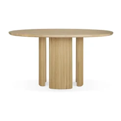 Mesa comedor Roller Max, Roble, Ø150 cm*Ethnicraft Outlet
